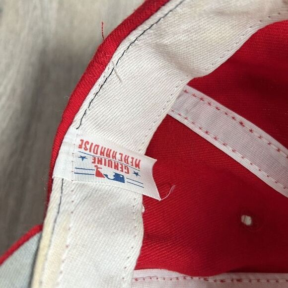 Vintage New Era 1998 Mark McGwire St Louis Cardinals Hat‎ Snapback MLB Red Cap - Picture 5 of 9